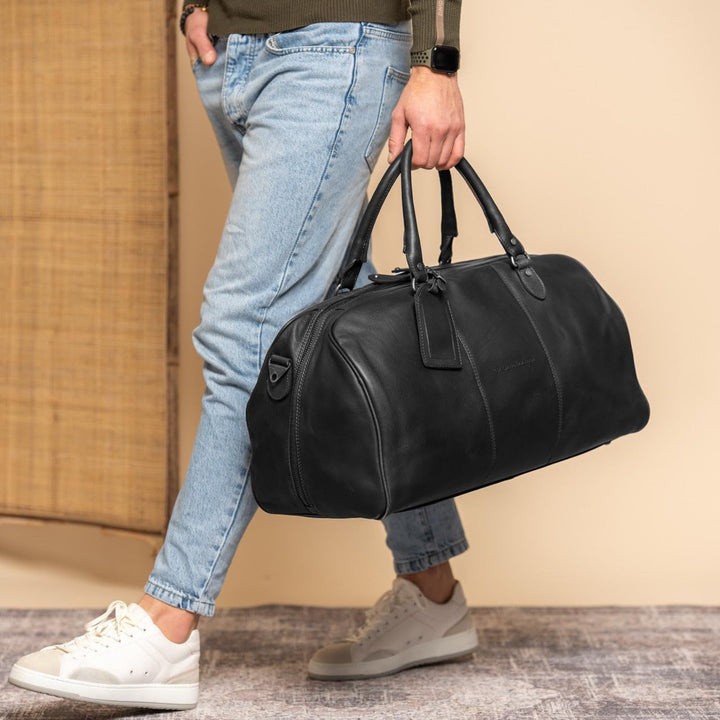 The Chesterfield Brand William - Reisetasche Leder 53 cm black Schwarz, Schwarz