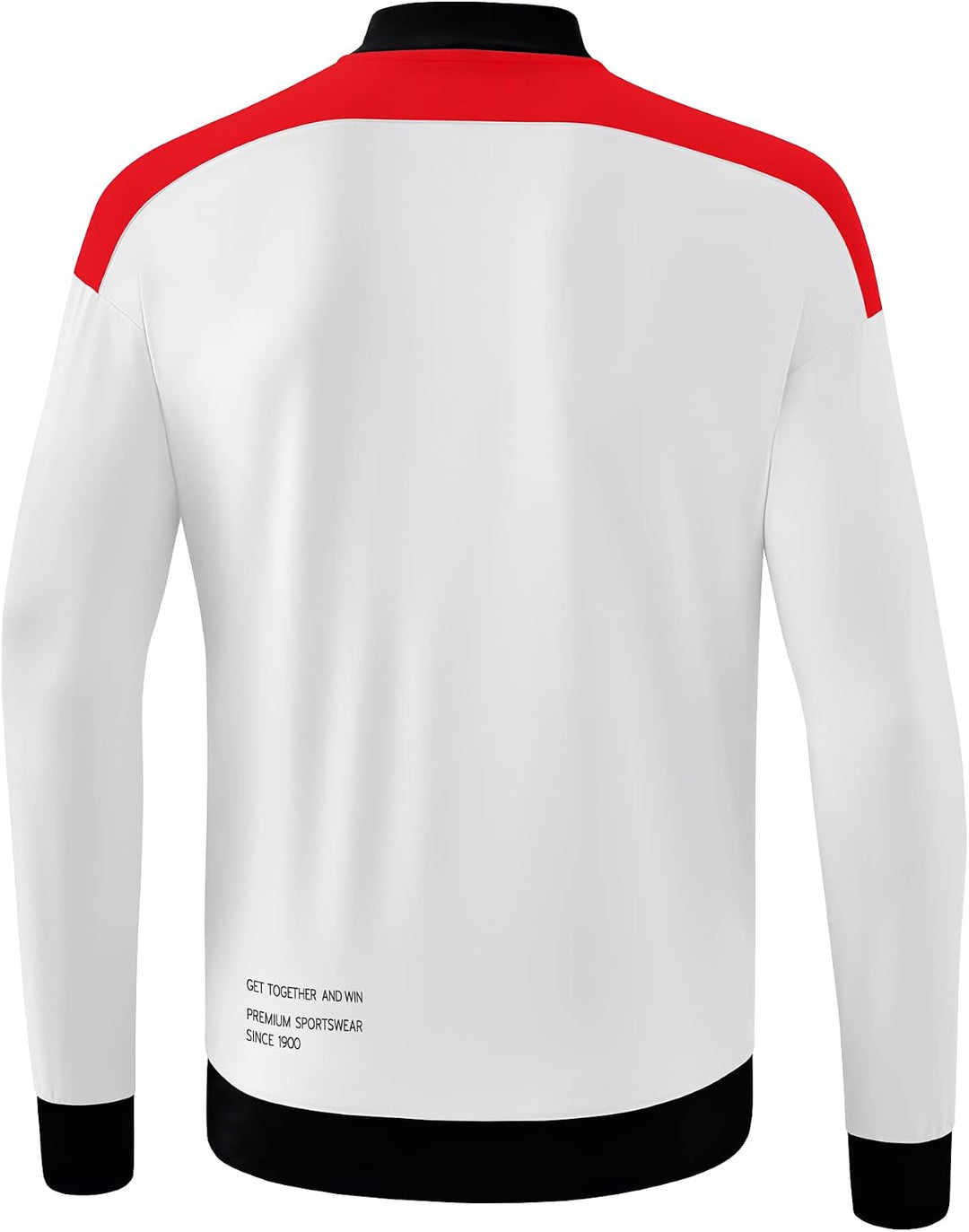 Erima Herren „CHANGE by erima" funktionelle Präsentationsjacke, Weiss/Rot/Schwarz