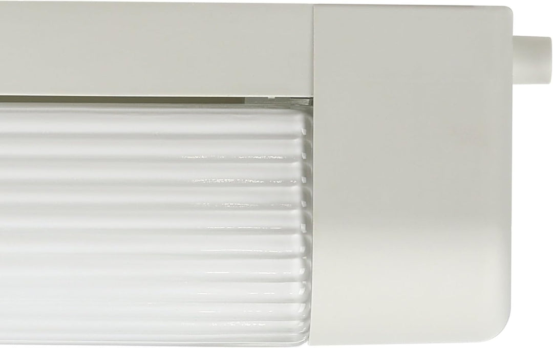 EGLO Wandlampe Bari 1, 2 flammige Spiegelleuchte mit Steckdose und Druckknopf, Wandleuchte aus Glas,