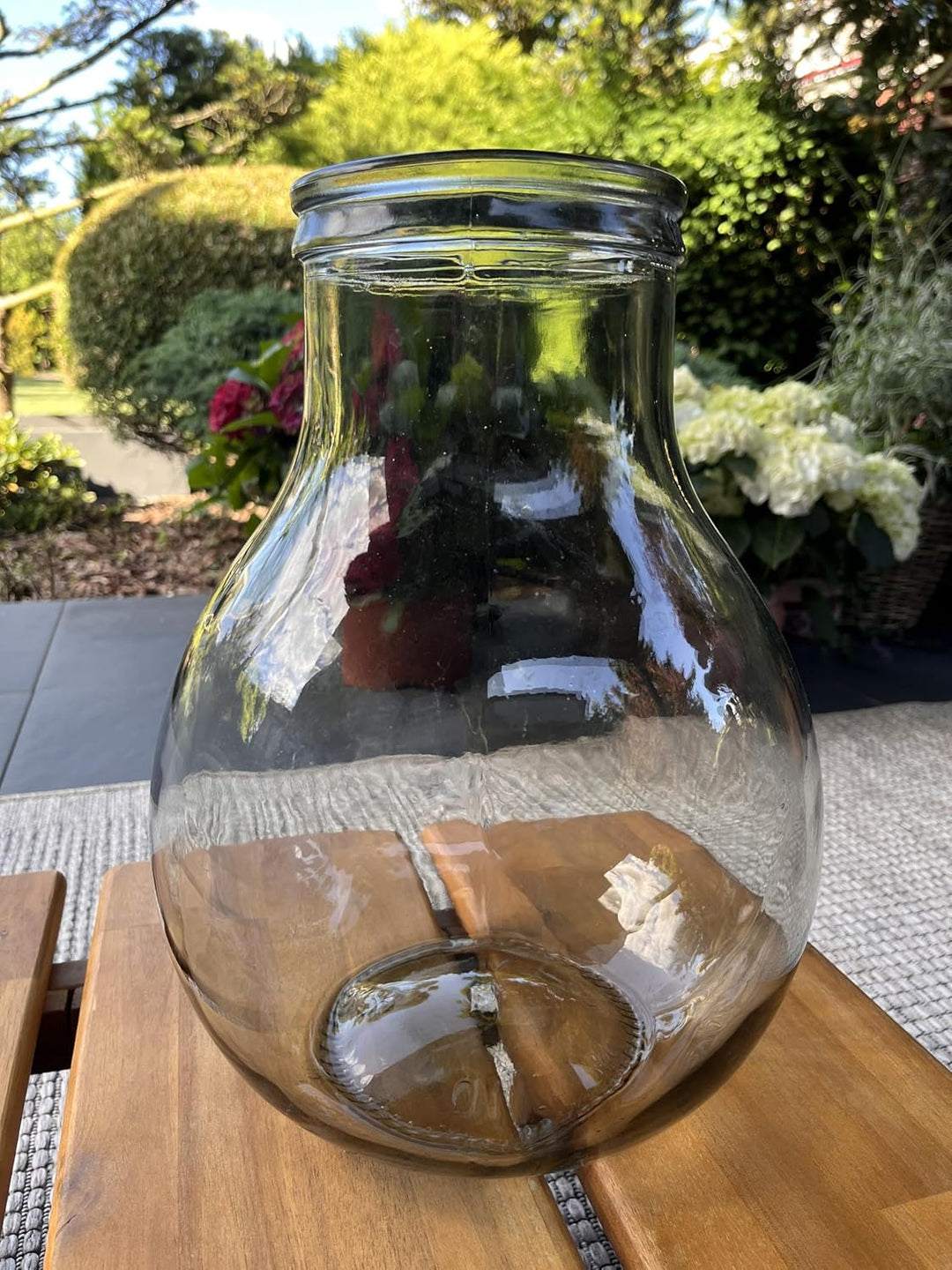 Glasballon Set +Gummikappe+ GÄRRÖHRCHEN Weinballon Flasche Glasflasche Gallone Gärbehälter Glasgärba