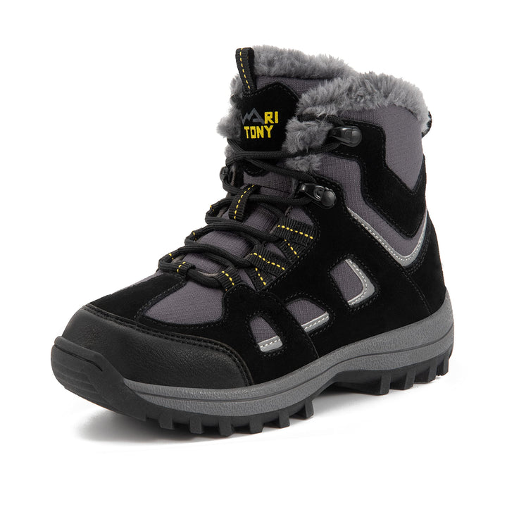 MARITONY Winterschuhe Winterstiefel Jungen Mädchen Gefüttert Kinderschuhe Schneestiefel Stiefel Boot