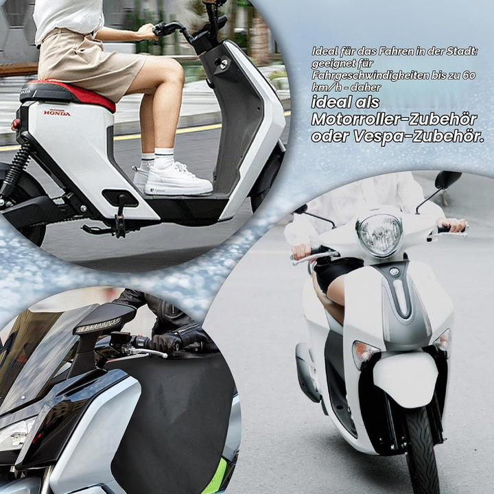 Beinschutz Roller, Beinschutz für Motorroller Scooter Wetterschutz Universal, Beindecke Roller 600D