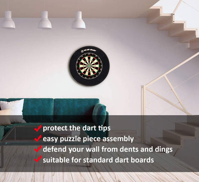 WIN.MAX Dart Catchring Surround Auffangring Dart Backboard Auffangring Rund Dart Surround Eva Dartsc