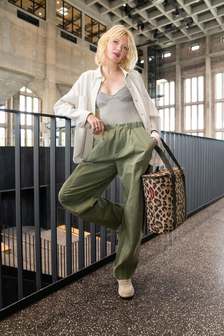 reisenthel Set thermoshopper + Kühlakku – Kühltasche für den Einkauf oder das Picknick mit 2 Trageri
