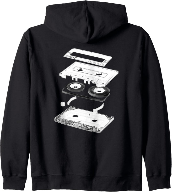 Tape Exploded sketch Kapuzenjacke