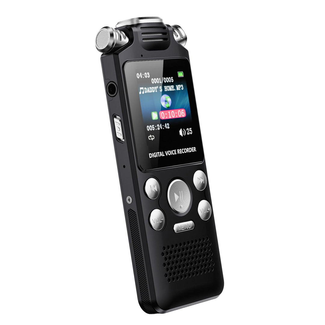 Cuifati Digitaler Diktiergerät, Audiorecorder, Diktiergerät mit AI-Rauschunterdrückung, Klare, 256 G