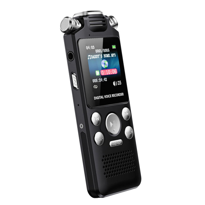 Cuifati Digitaler Diktiergerät, Audiorecorder, Diktiergerät mit AI-Rauschunterdrückung, Klare, 256 G