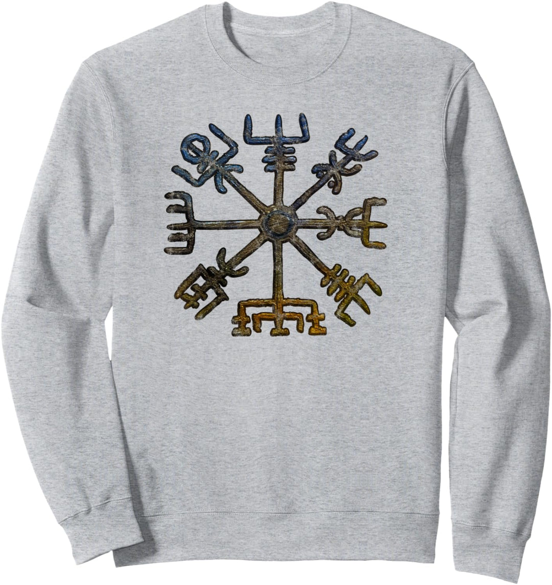 Vegvisir, Wikinger, Runenkreis, Nordisch, Symbol, Odin, Thor Sweatshirt