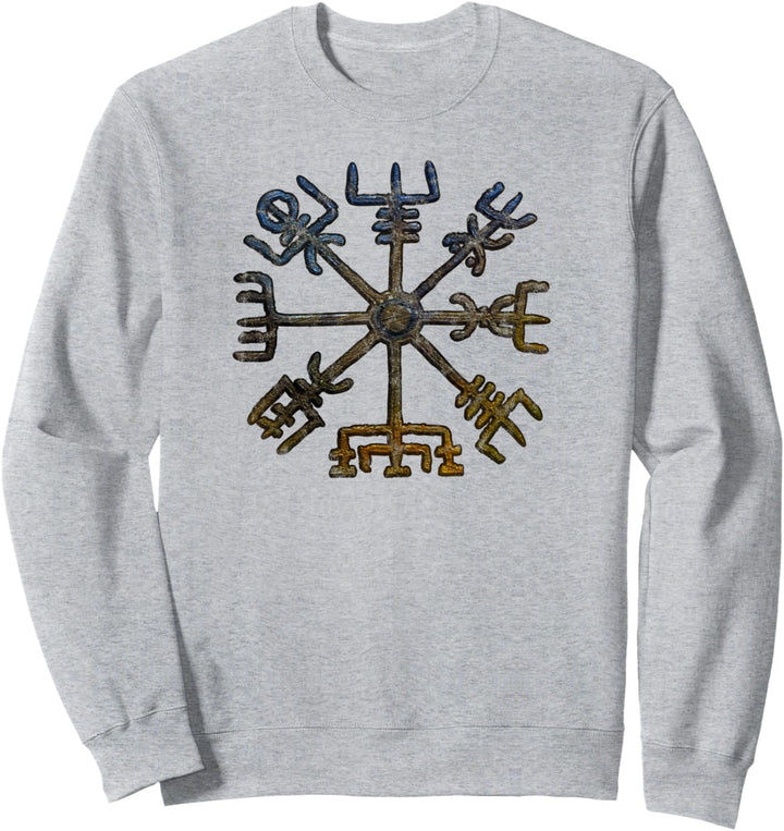 Vegvisir, Wikinger, Runenkreis, Nordisch, Symbol, Odin, Thor Sweatshirt