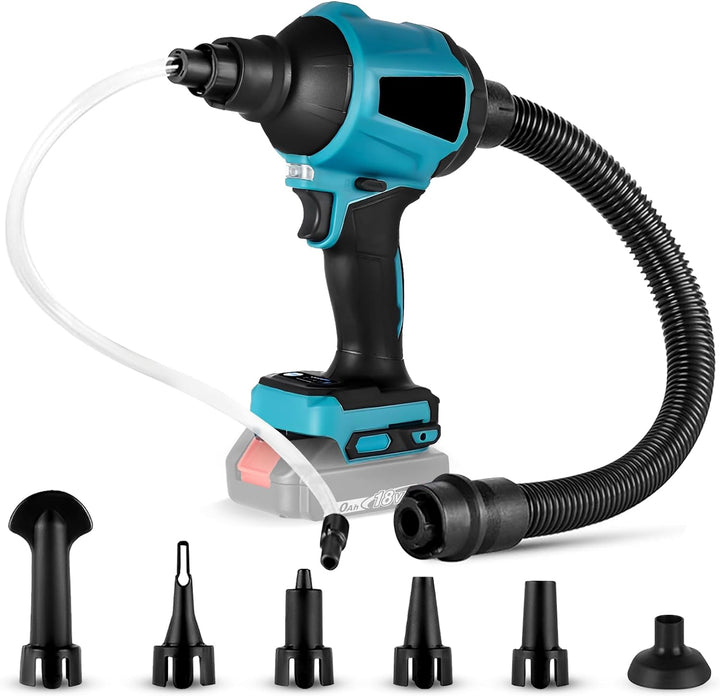 Akku-Gebläse für Makita 18V, Laubbläser Akku 18V, Schnurlos Akku Laubbläser für Rasenpflege, Laubbla