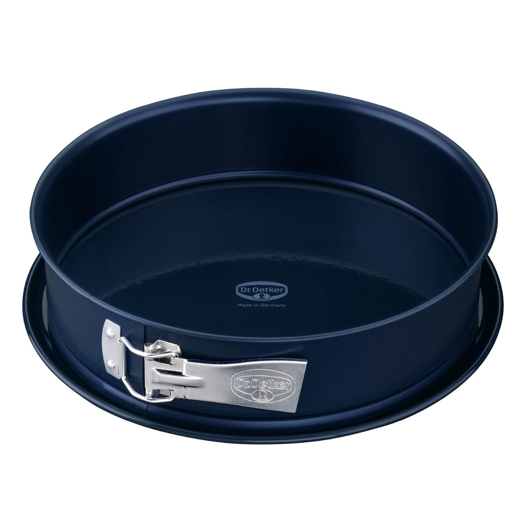 Dr. Oetker Springform Ø 28 cm Back-Liebe Emaille – Runde Backform mit schnitt- & kratzfestem Emaille