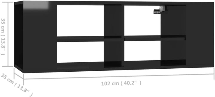 vidaXL TV Wandschrank Schrank Lowboard Sideboard Fernsehschrank Fernsehtisch TV Möbel HiFi-Schrank H