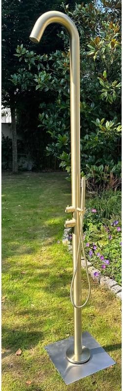 Ideal Eichenwald Sylt Gold V2A Dusche