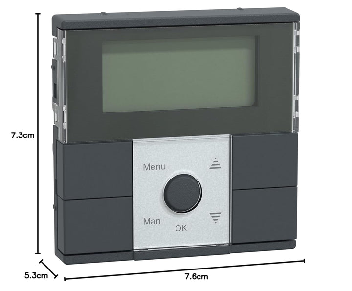Schneider Electric Merten MEG5754-0414 Zeitschaltuhr-Modul Standard,digitale Unterputz Wochenzeitsch