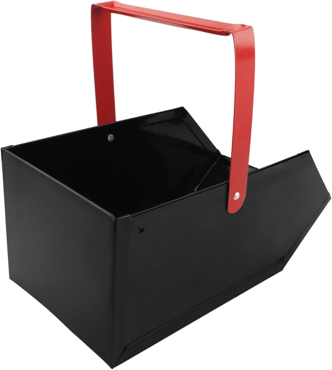 Aschekasten Kohlenkasten/Aschebehälter 39 x 21 x 18 cm Briketts Holz Koks Aschebehälter Kamingrill Z