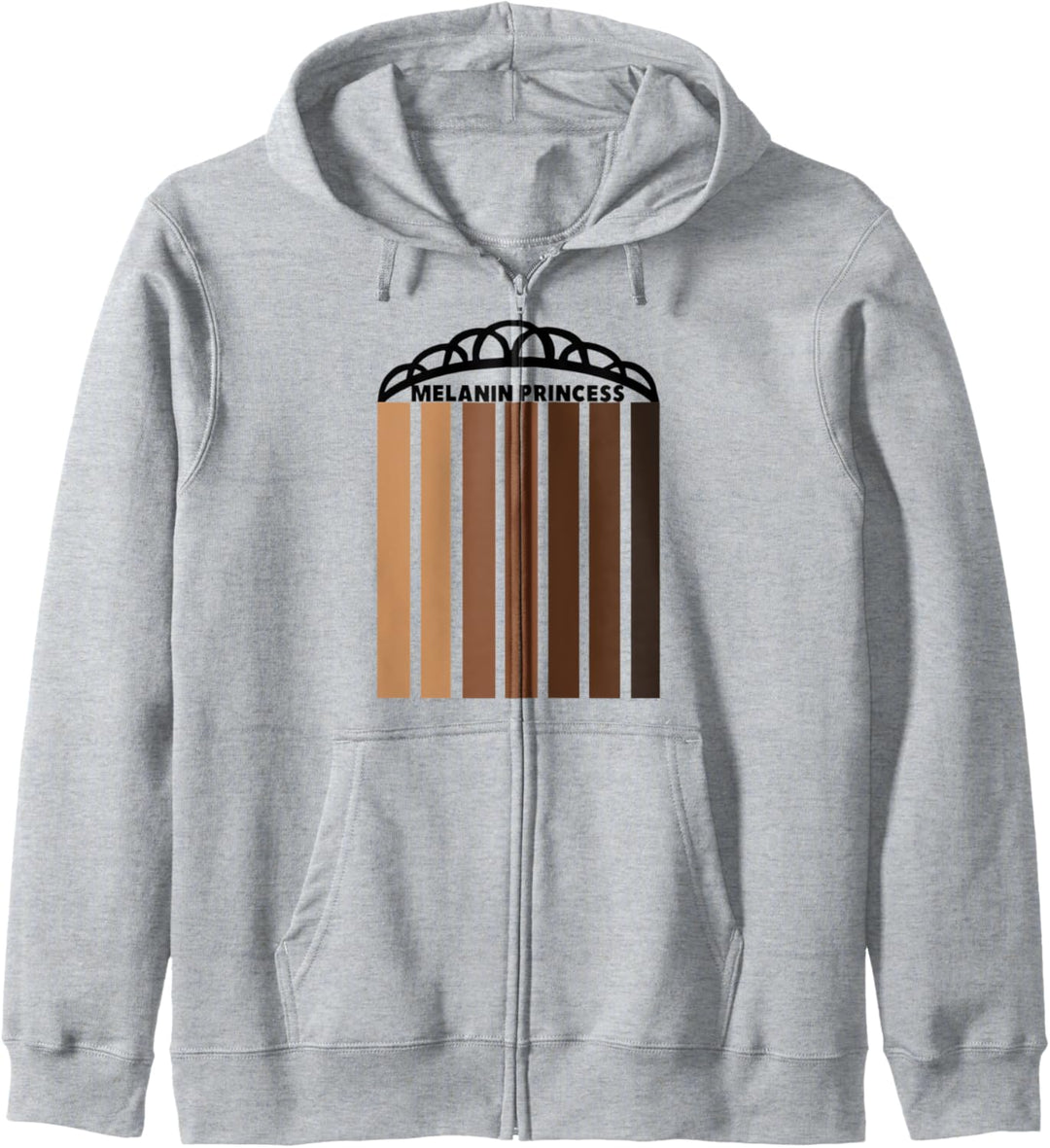 Melanin Prinzessin Black Girl Magic Afro Kapuzenjacke