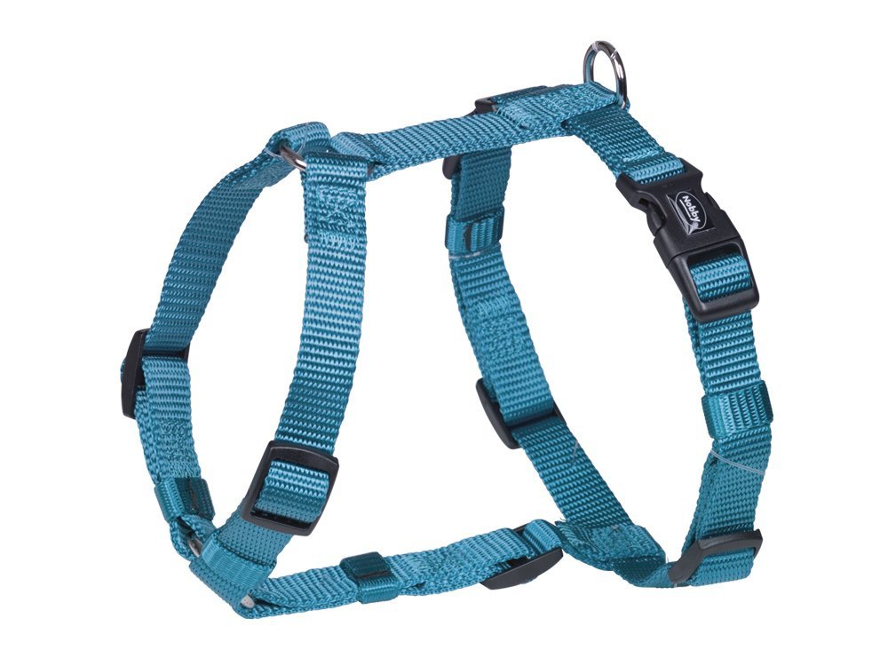 Nobby Geschirr Classic, hellblau Brust: 70/90 cm, B: 25 mm, 1 Stück hell blau Länge 70-90 cm; Breite