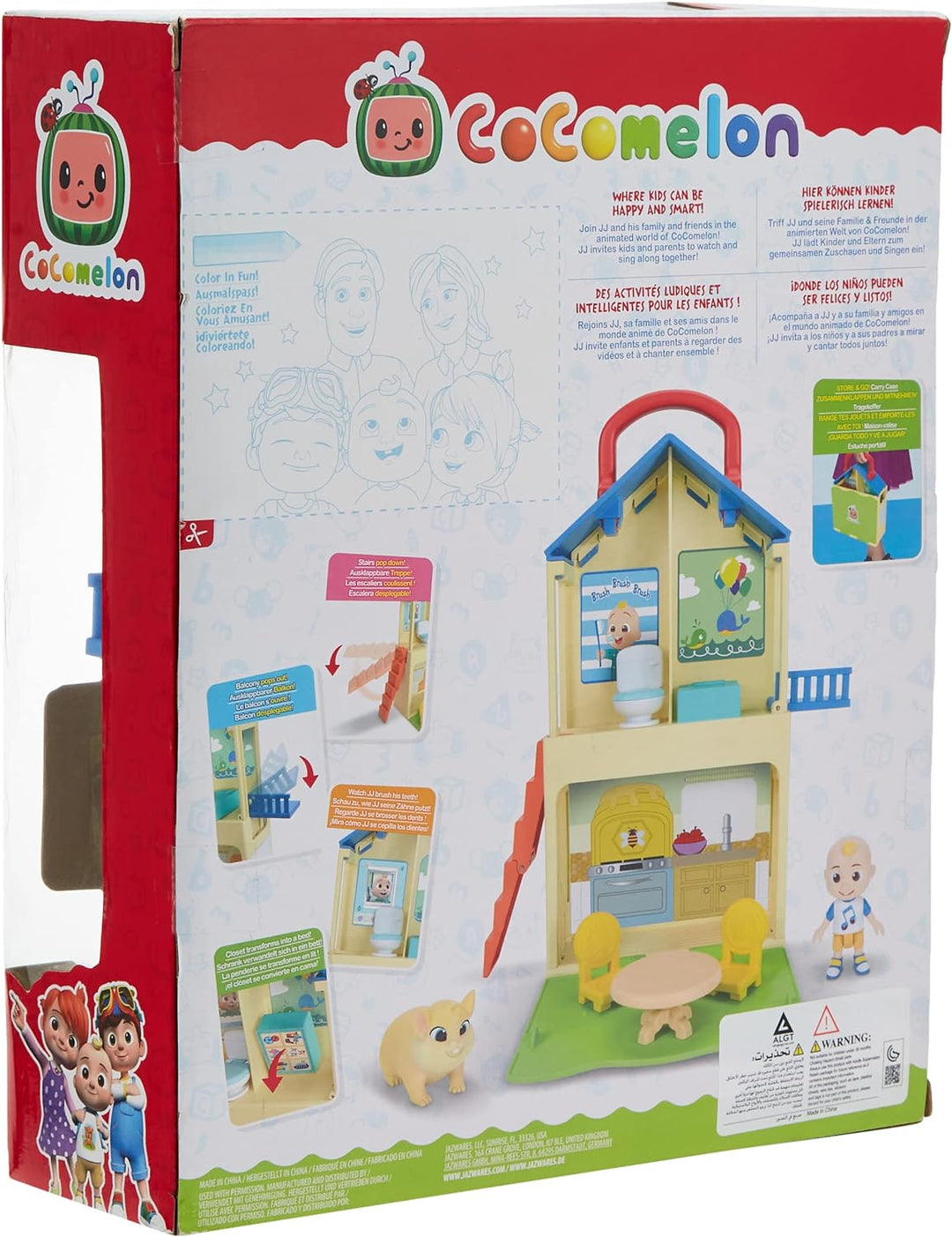 CoComelon Pop n' Play (2 Figuren und 5 Zubehör