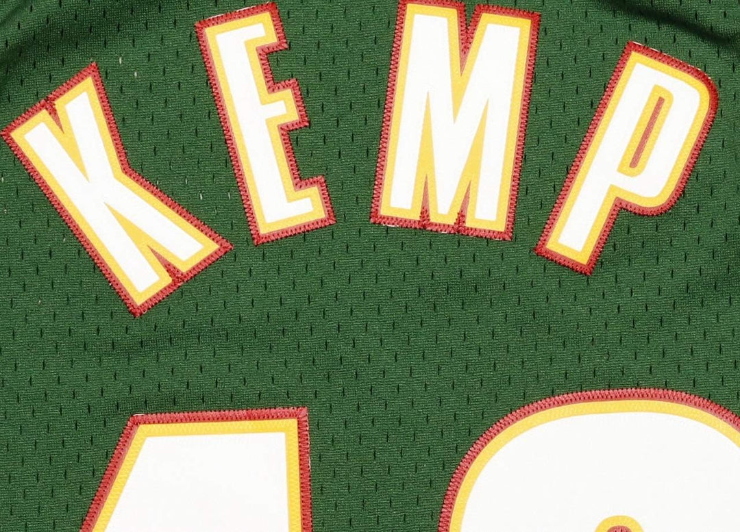 Mitchell & Ness Seattle Supersonics Jersey NBA Swingman Jersey Shawn Kemp 40 M Multicolour, M Multic