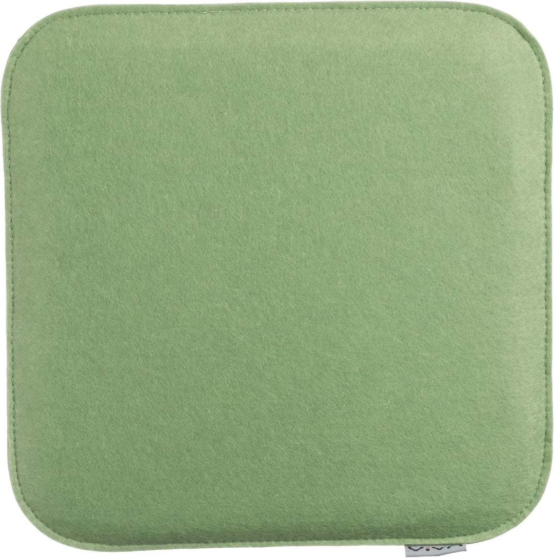 Brandsseller 6er Set Sitzkissen aus Filz 35x35x2 cm – Robuste Stuhlauflagen für innen und aussen, ec