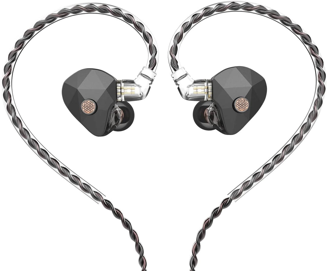 HIDIZS MM2 HiFi In-Ear-Monitor-Kopfhörer, Magneto statische Hybrid Dual Treiber, Hi-Res IEMs mit 3 T