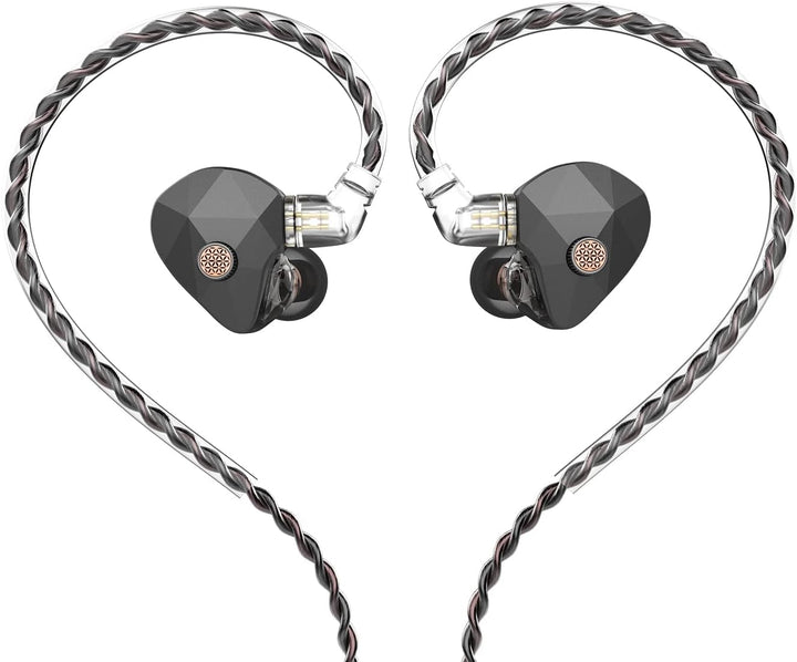 HIDIZS MM2 HiFi In-Ear-Monitor-Kopfhörer, Magneto statische Hybrid Dual Treiber, Hi-Res IEMs mit 3 T