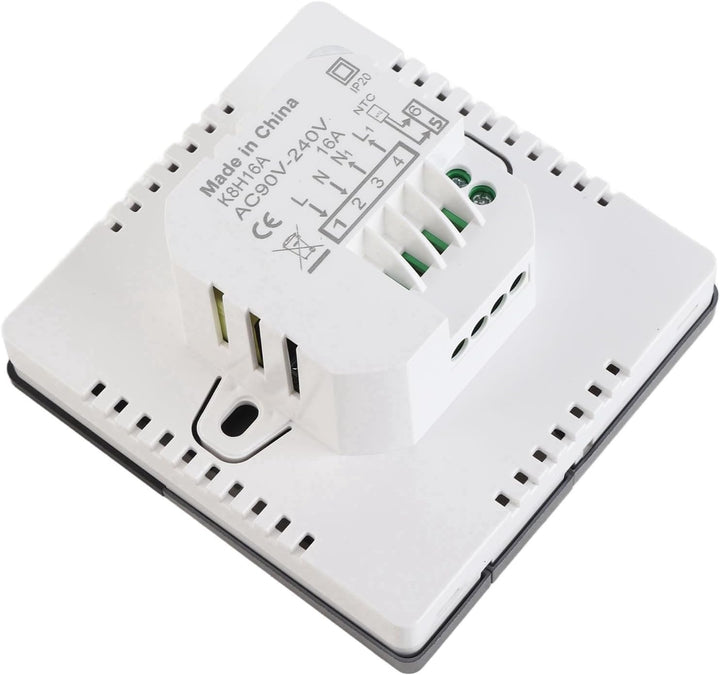 Thermostat für Fussbodenheizung, digitales Thermostat zur Wandmontage, mit digitalem LCD-Display, fü