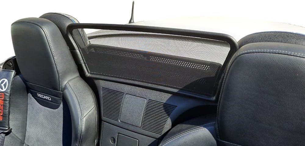 Aperta Windschott passend für Mazda MX-5 NC 100% Passgenau OEM Qualität Schwarz Windstop Windabweise