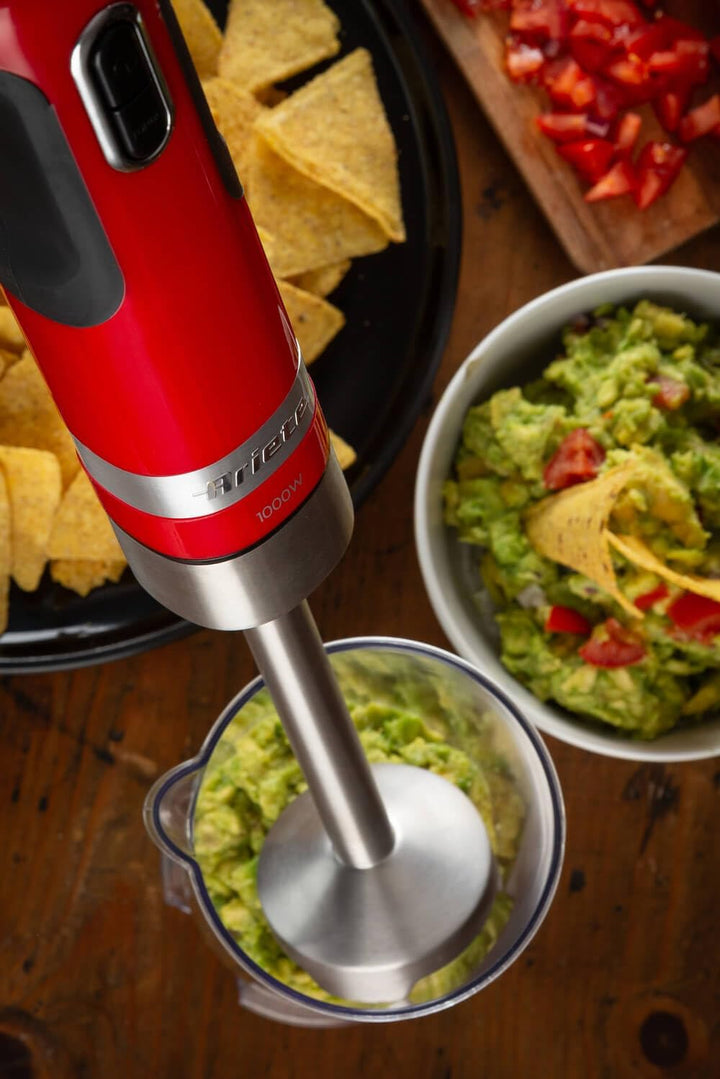 Ariete, 3-in-1 Stabmixer Moderna 602, Inklusive Zerkleinerer, Mixbecher Und Schneebesen, 10 Geschwin