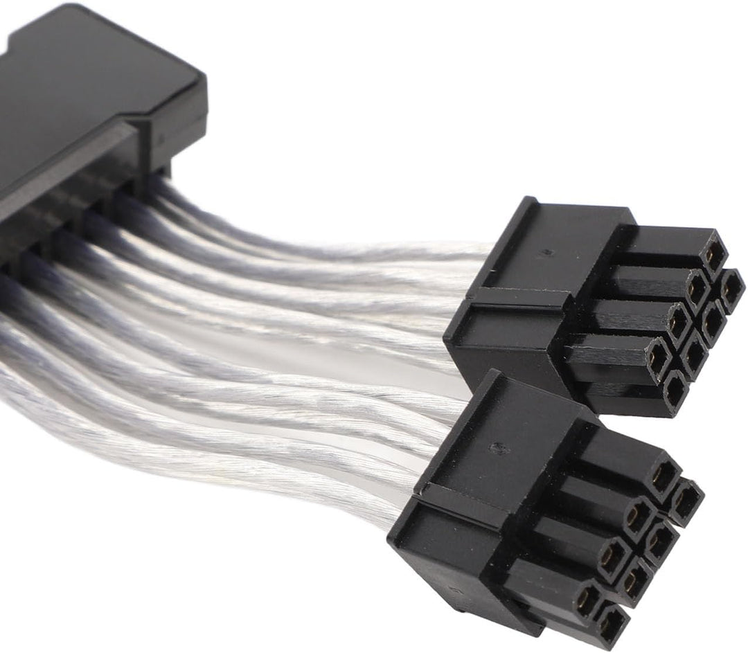 5V 3PIN ARGB GPU-Kabel, 30 cm 2x8PIN auf 2x8PIN ARGB Sync Power Verlängerungskabel4-seitiges Leuchte