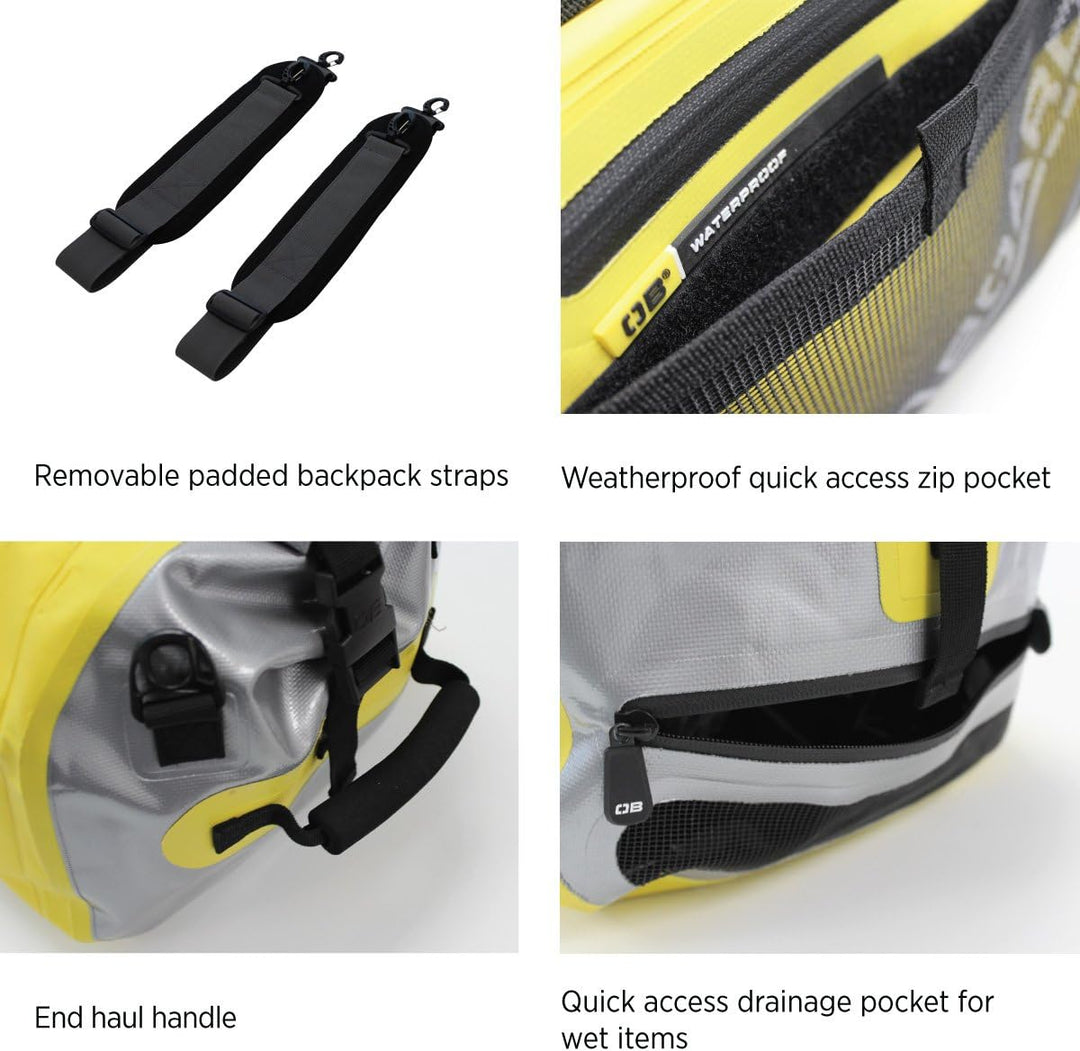 Overboard wasserdichte Tasche 70 x 34 x 3 cm, 60 Liter Rot, 70 x 34 x 3 cm, 60 Liter Rot