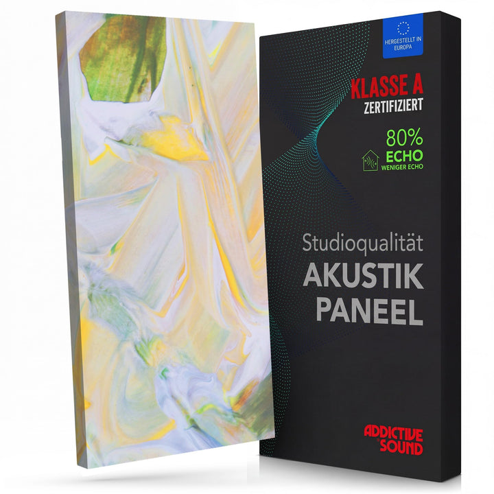 Addictive Sound Schalldämmung Wand 100x50x6 cm mit Grafiken - Akustikpaneele Wand - Schallabsorber B
