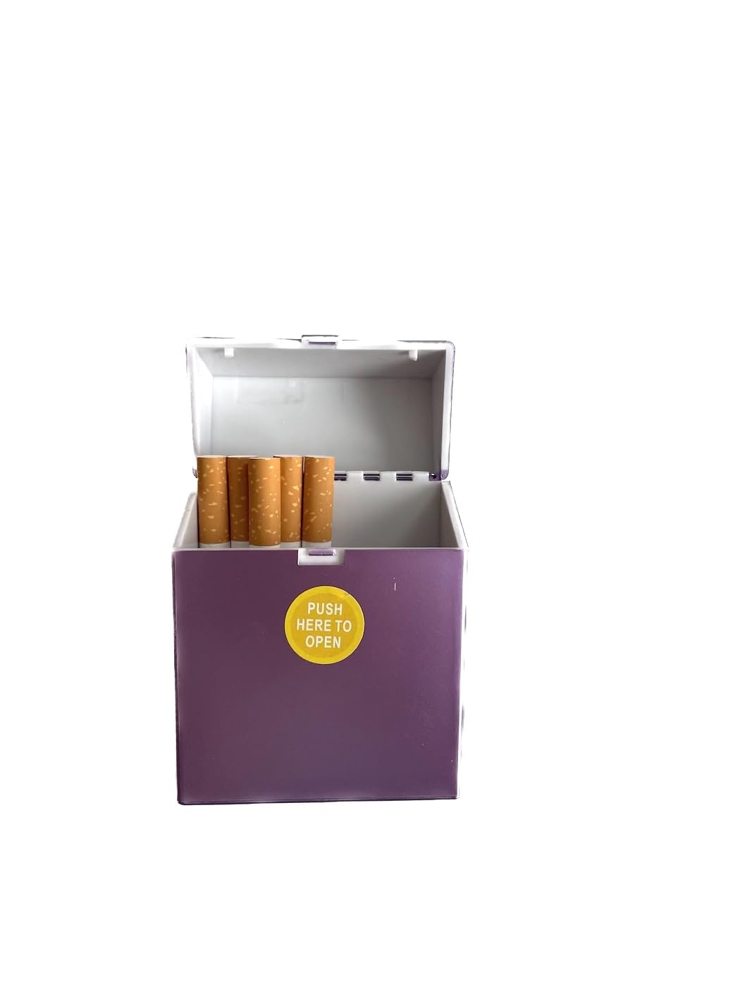 Zigarettenetui für 30 Zigaretten Box mit Klick Zigarettenbox metallic Farben Auswahl (alle 6 Boxen w