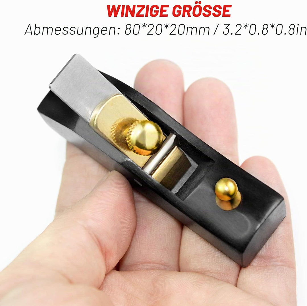 LONG COO Mini Holzhobel,hobel,Mini Hobel Einhandhobel, handhobel holz,mini hobel holz,handhobel klei