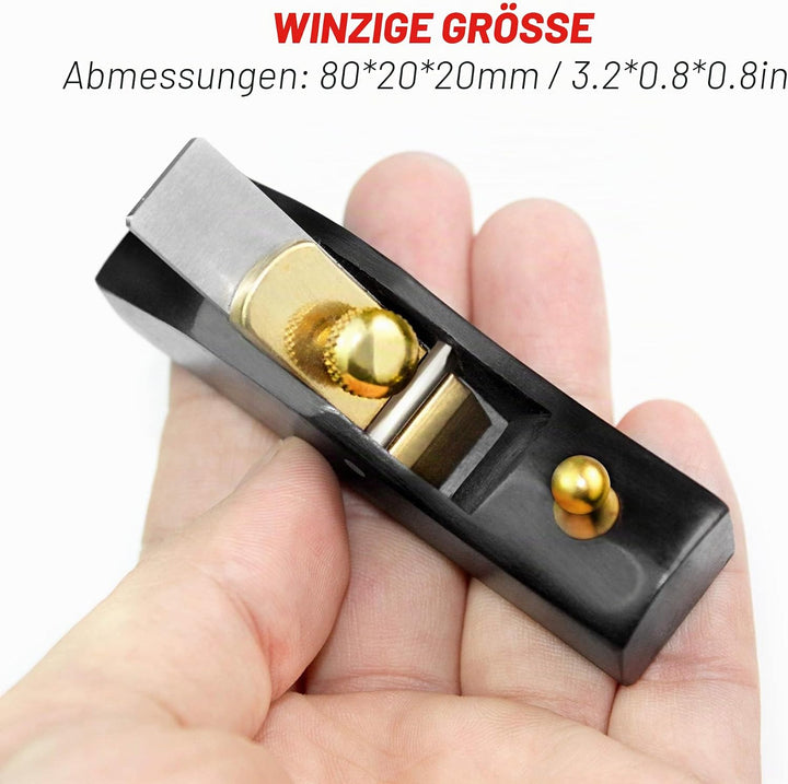 LONG COO Mini Holzhobel,hobel,Mini Hobel Einhandhobel, handhobel holz,mini hobel holz,handhobel klei