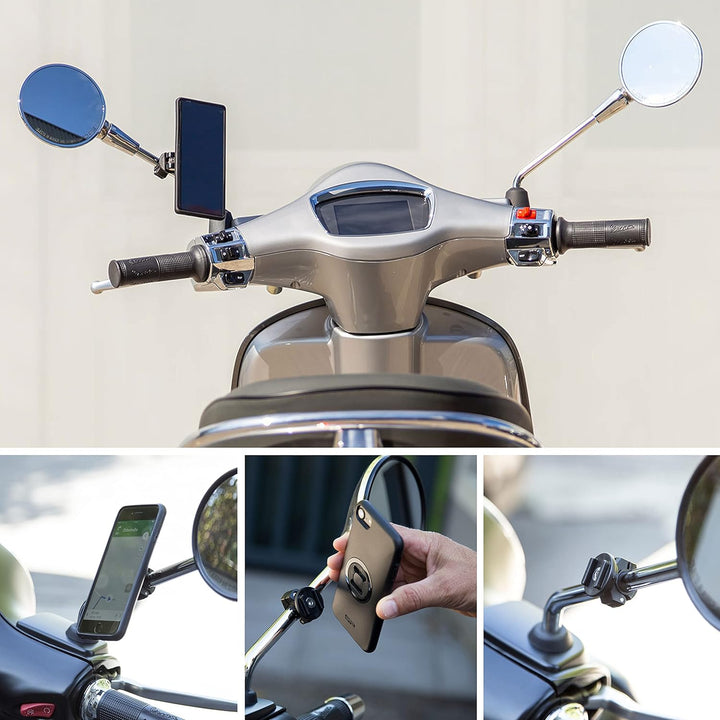 SP CONNECT Moto Mirror Bundle LT kompatible mit iPhone 11 Pro Max/XS Max iPhone 11 Pro Max/XS Max iP