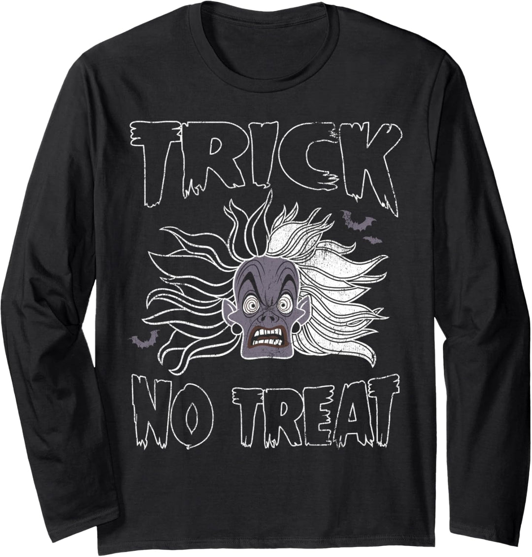 Disney Dalmatians Cruella Trick No Treat Halloween Langarmshirt
