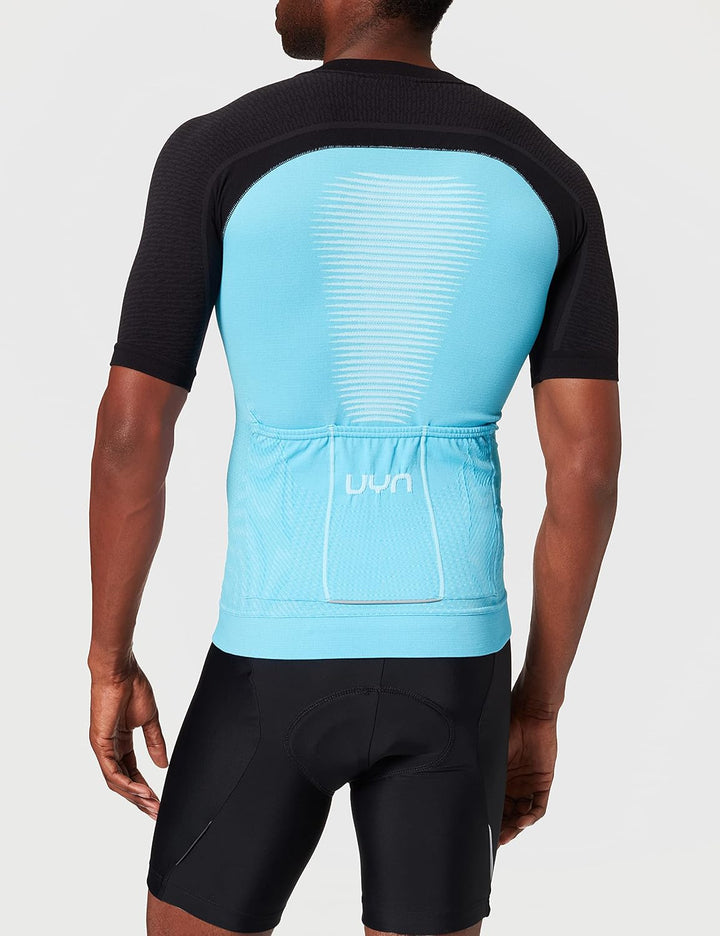 UYN Damen Lady Biking Granfondo Ow Shirt Sh_sl. T-Shirt M Wave/Blackboard, M Wave/Blackboard