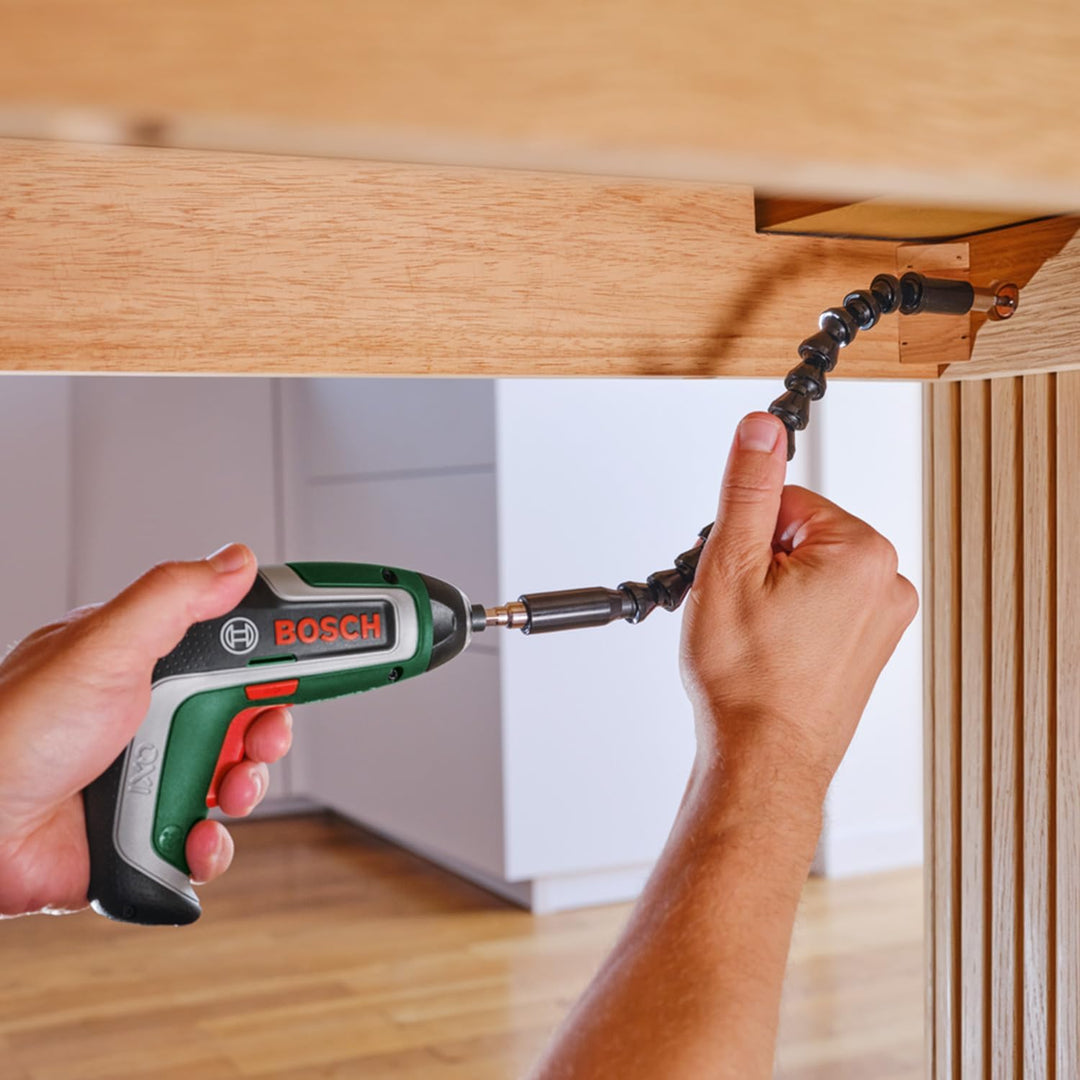 Bosch Kompakter Akku-Schrauber IXO, Flexi-Set (für flexibles Schrauben; 7. Generation; 3,6 V; 2,0 Ah