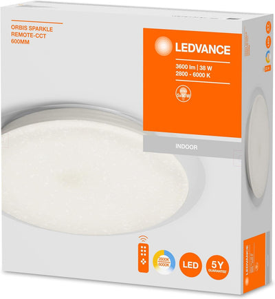 LEDVANCE LED Wand- und Deckenleuchte, Leuchte für Innenanwendungen, Dimmbar und Farbtemperaturwechse