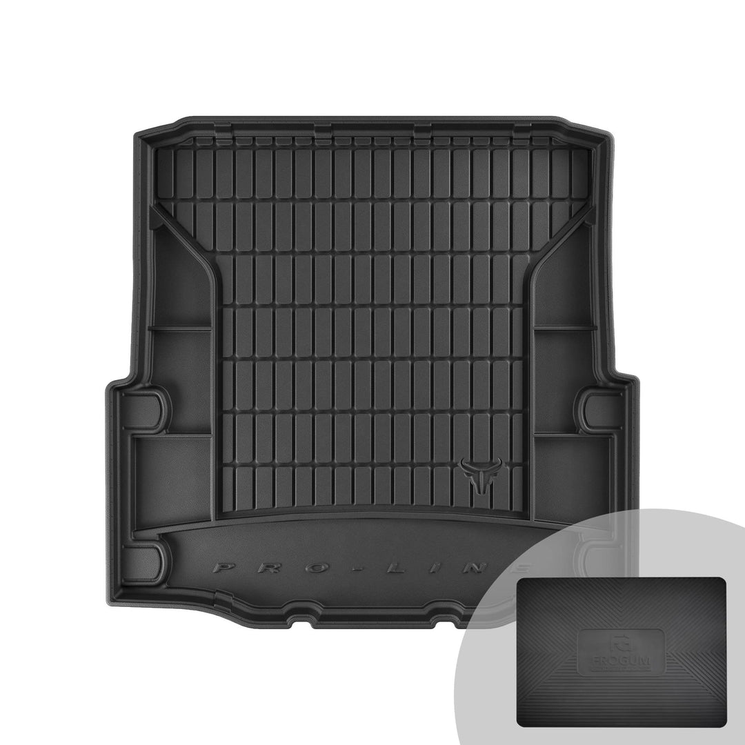 FROGUM ProLine 3D Gummimatte Exklusive Auto Kofferraummatte Kofferraumwanne für Skoda Superb II 2008
