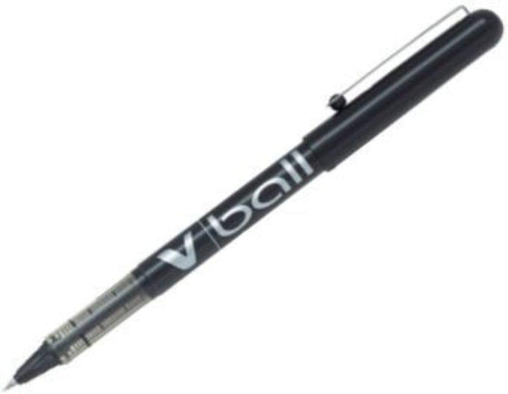 Pilot VB5 Tintenroller 0,5 mm Schreibspitze 0,3 mm Strichbreite 12 Stück schwarz Noir, Noir