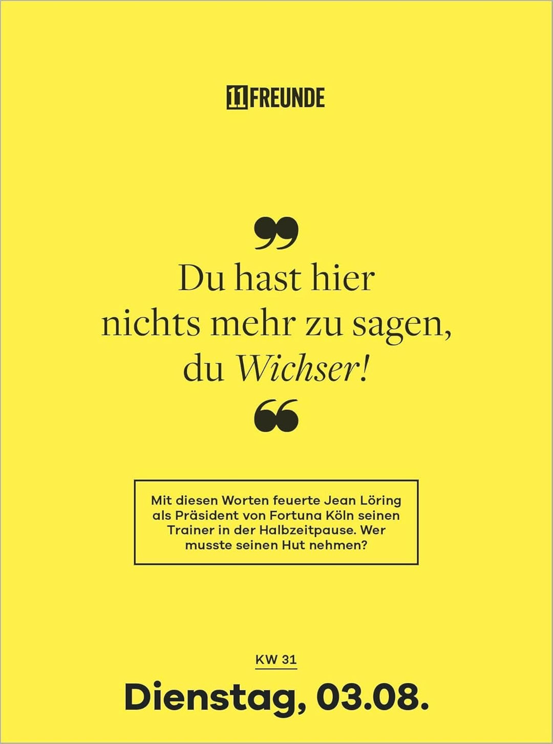 Der grosse 11FREUNDE Quiz-Kalender 2027: Tagesabreisskalender 11,8x15,9 cm mit 365 Fussball-Fragen |