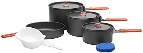 Fire-Maple Feast Camping Geschirr Set aus Edelstahl und eloxiertem Aluminium Feast FEAST 5, FEAST 5