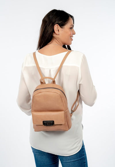 Tamaris Rucksack Jolina 31888 Damen Rucksäcke Uni Sand 420 Einheitsgrösse, Sand 420 Einheitsgrösse