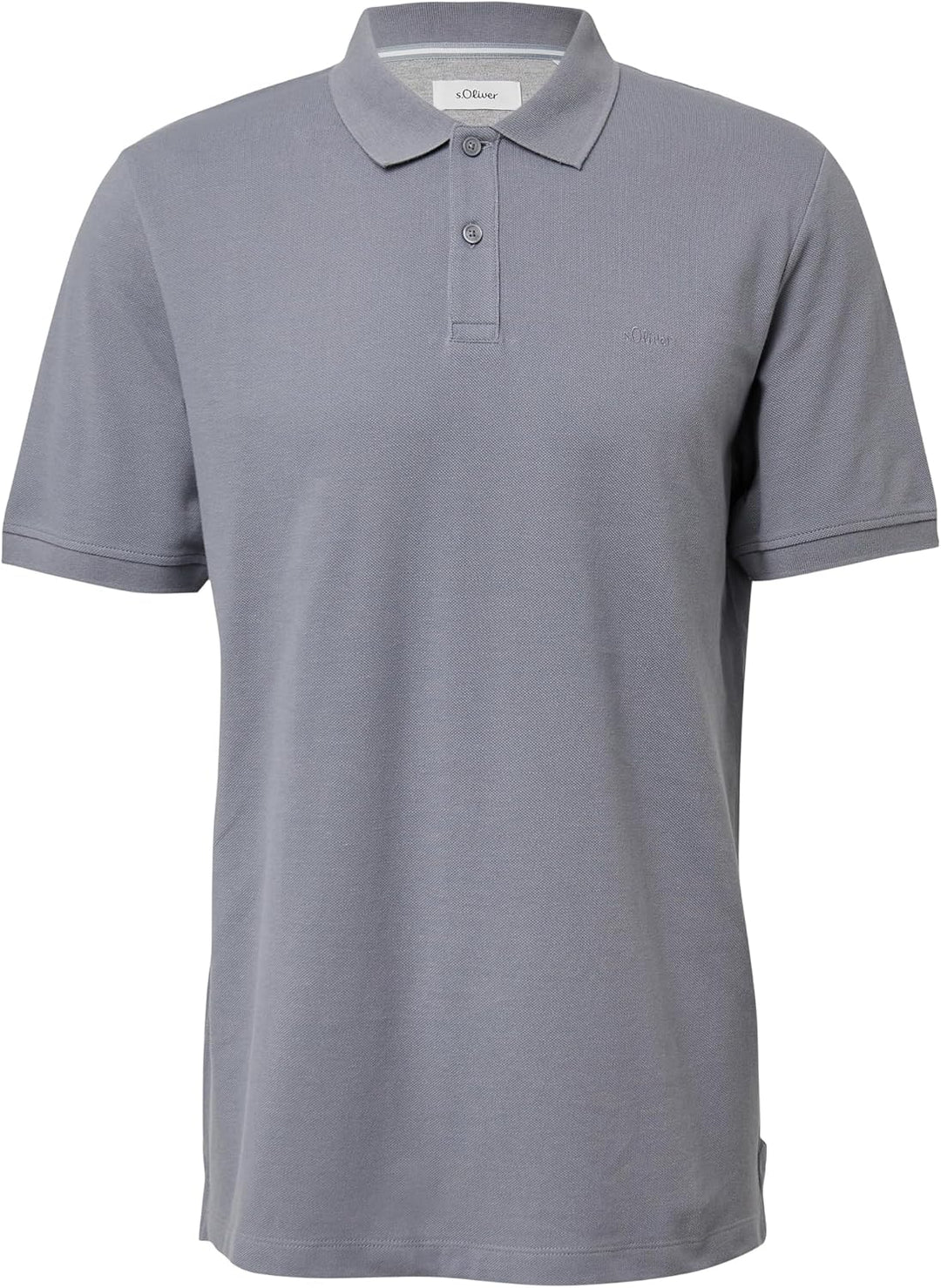 s.Oliver Herren Polohemd Single Polohemd 4XL Grosse Grössen Grau, Single Polohemd 4XL Grosse Grössen