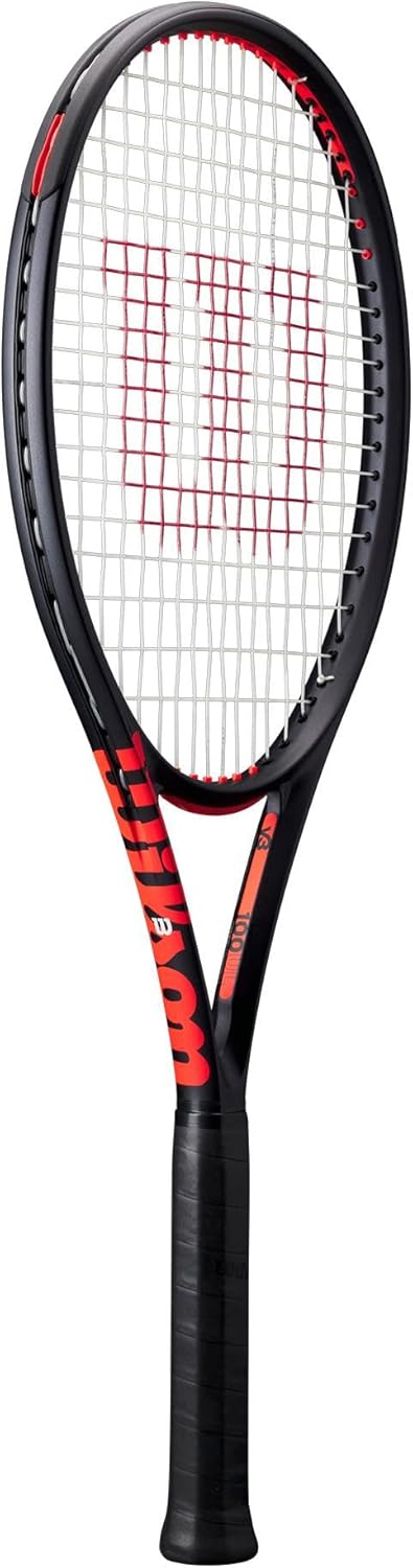 Wilson Clash 100UL V3 Tennis Racket 4-1/8" (1) Schwarz, 4-1/8" (1) Schwarz