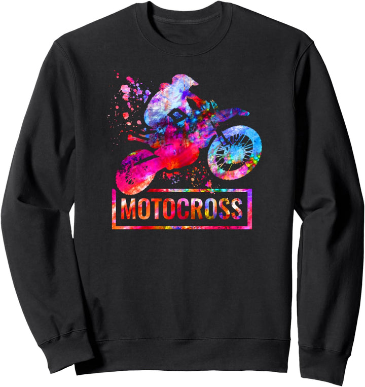 Motorrad und Motocross Sweatshirt