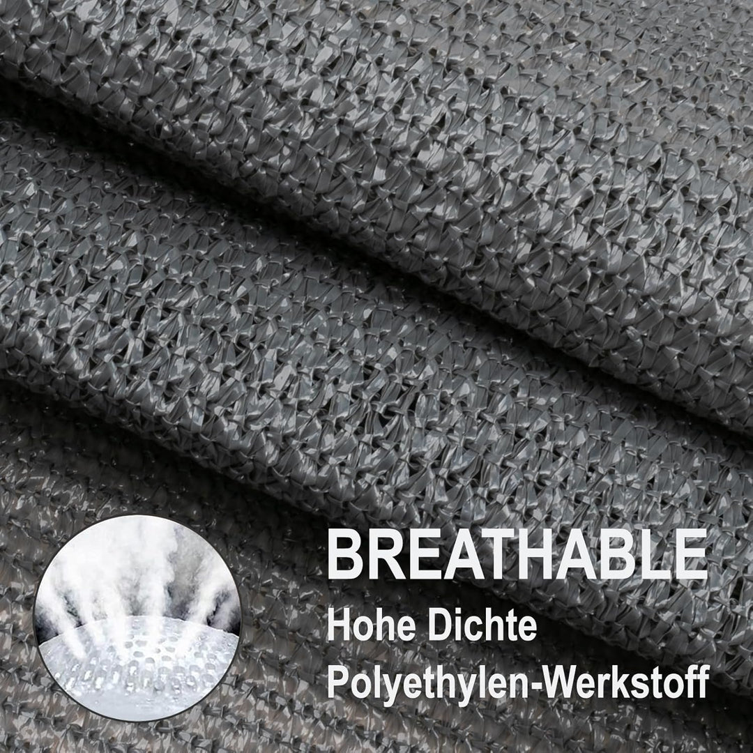 SUNNY GUARD Balkon Sichtschutz 80x300cm HDPE Balkonverkleidung Balkonabdeckung Balkonumspannungen,So