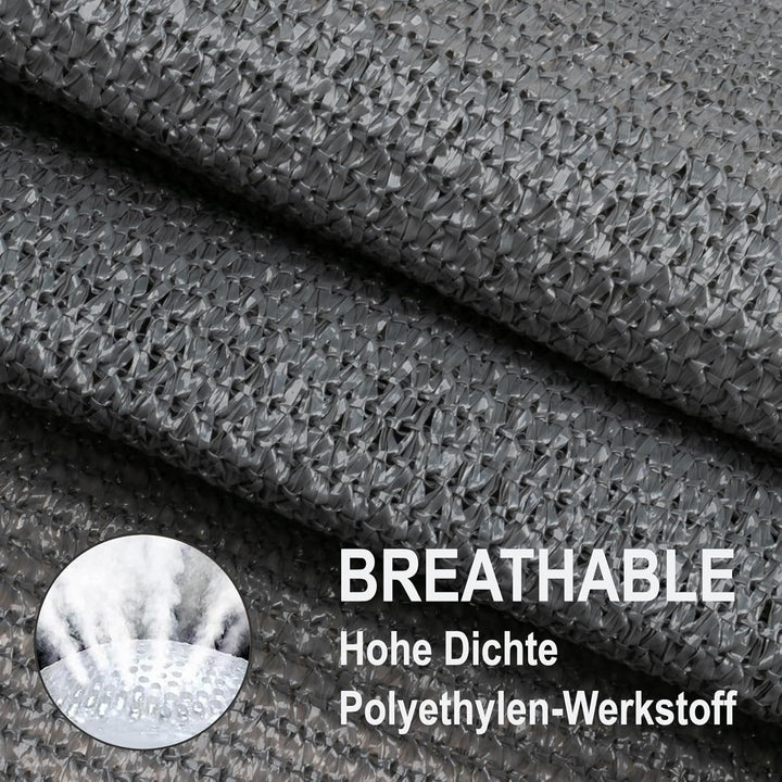 SUNNY GUARD Balkon Sichtschutz 80x300cm HDPE Balkonverkleidung Balkonabdeckung Balkonumspannungen,So